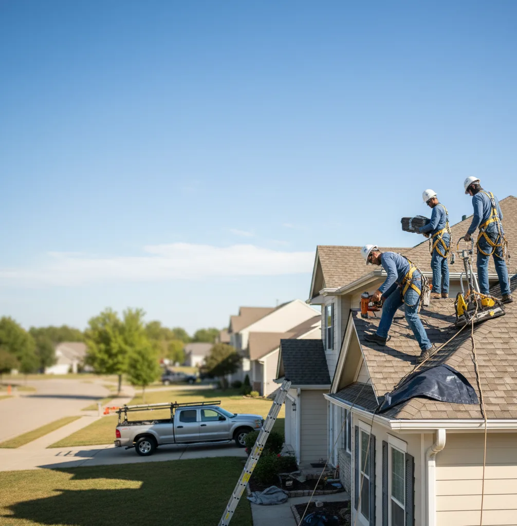 Flat Roof Repair in Deville, LA